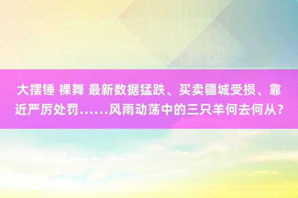 大摆锤 裸舞 最新数据猛跌、买卖疆城受损、靠近严厉处罚……风雨动荡中的三只羊何去何从？