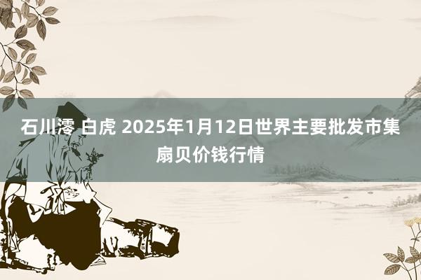 石川澪 白虎 2025年1月12日世界主要批发市集扇贝价钱行情